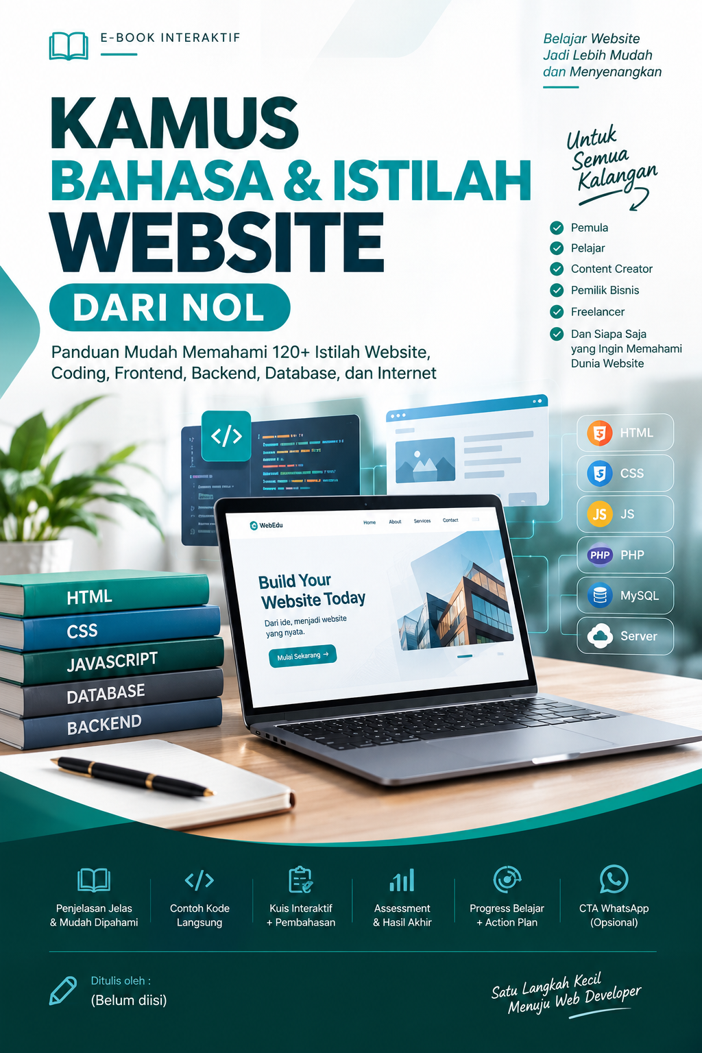 KAMUS BAHASA & ISTILAH WEBSITE DARI NOL